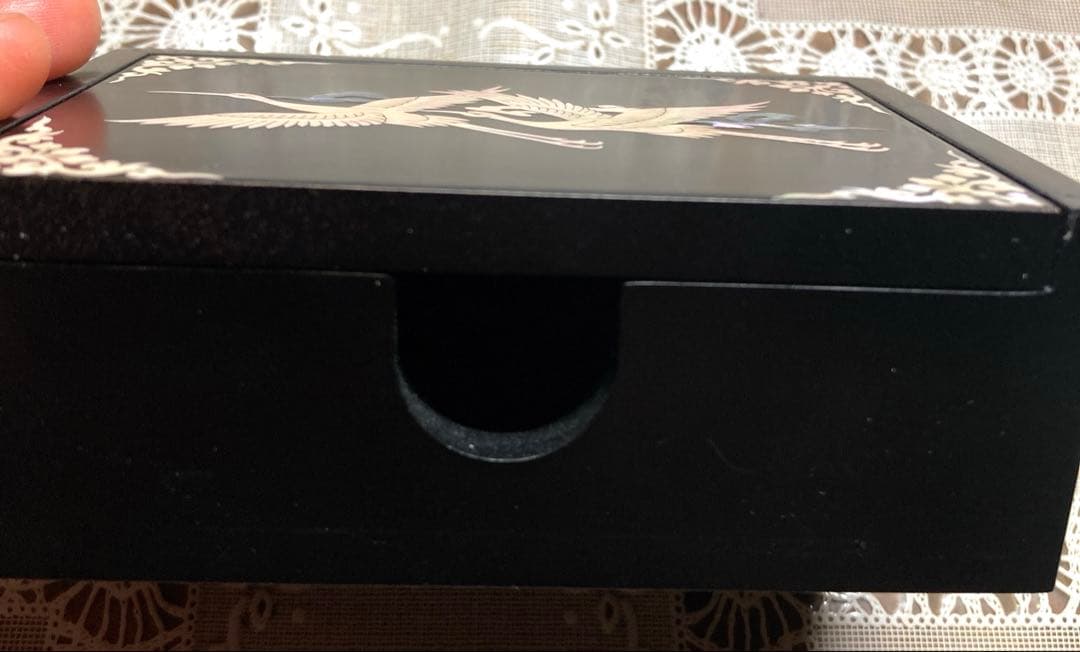 韓国伝統工芸品　螺鈿細工 アクセサリーケース ジュエリーボックス 名刺入れセット