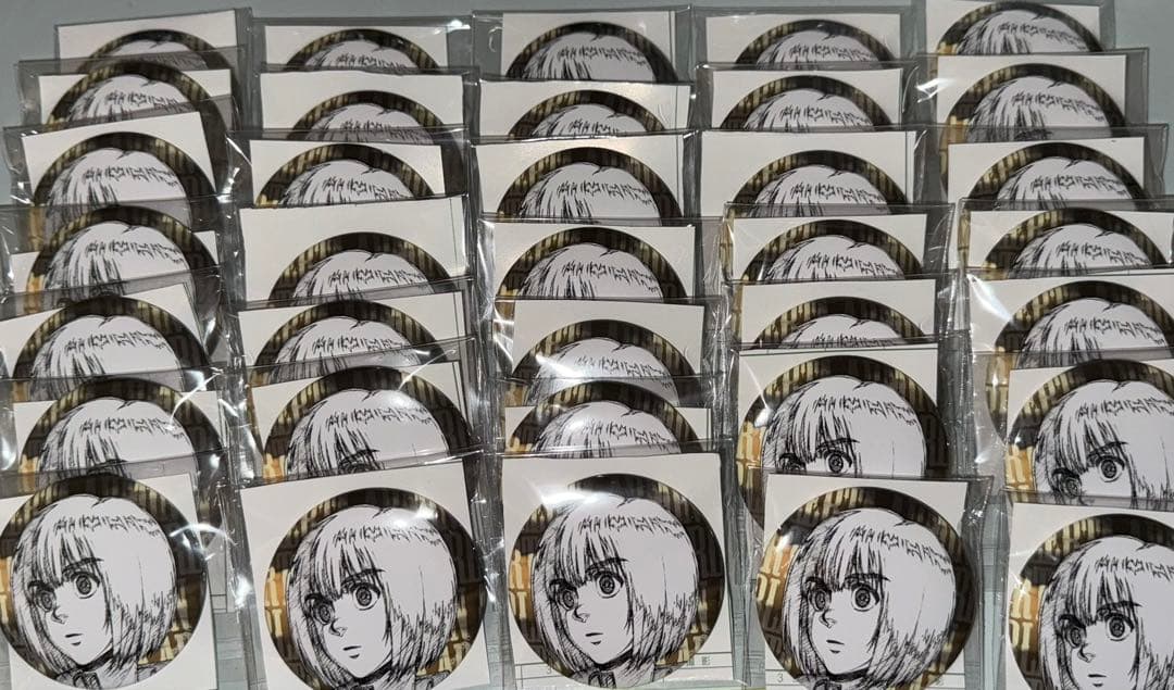 進撃の巨人WIT STUDIO アルミン 缶バッジ35個セット 進撃の巨人 WIT STUDIO 描き下ろし ビッグ缶バッジ アルミン – IG Port