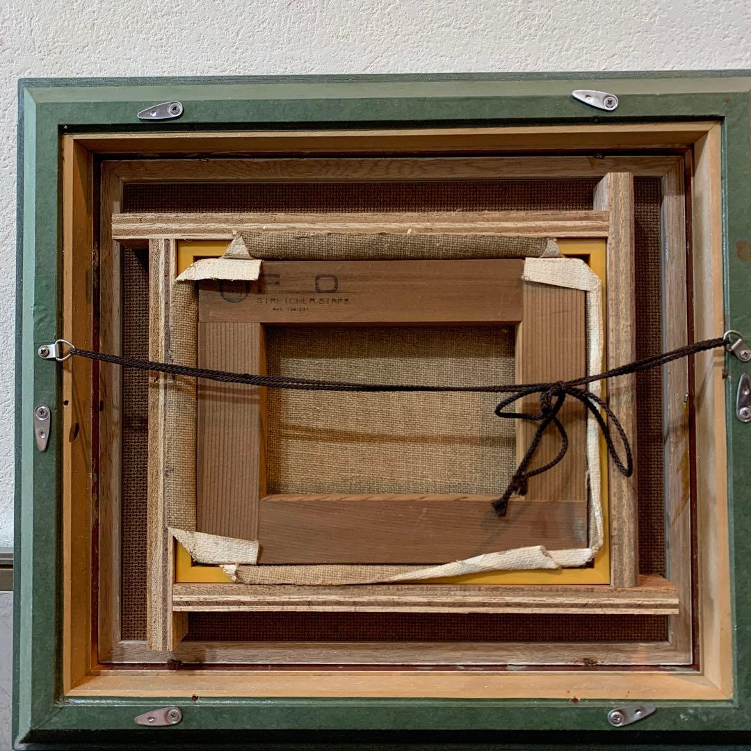 絵画　油彩肉筆画　真作　姫野陸郎『バラ』F0 1988年作