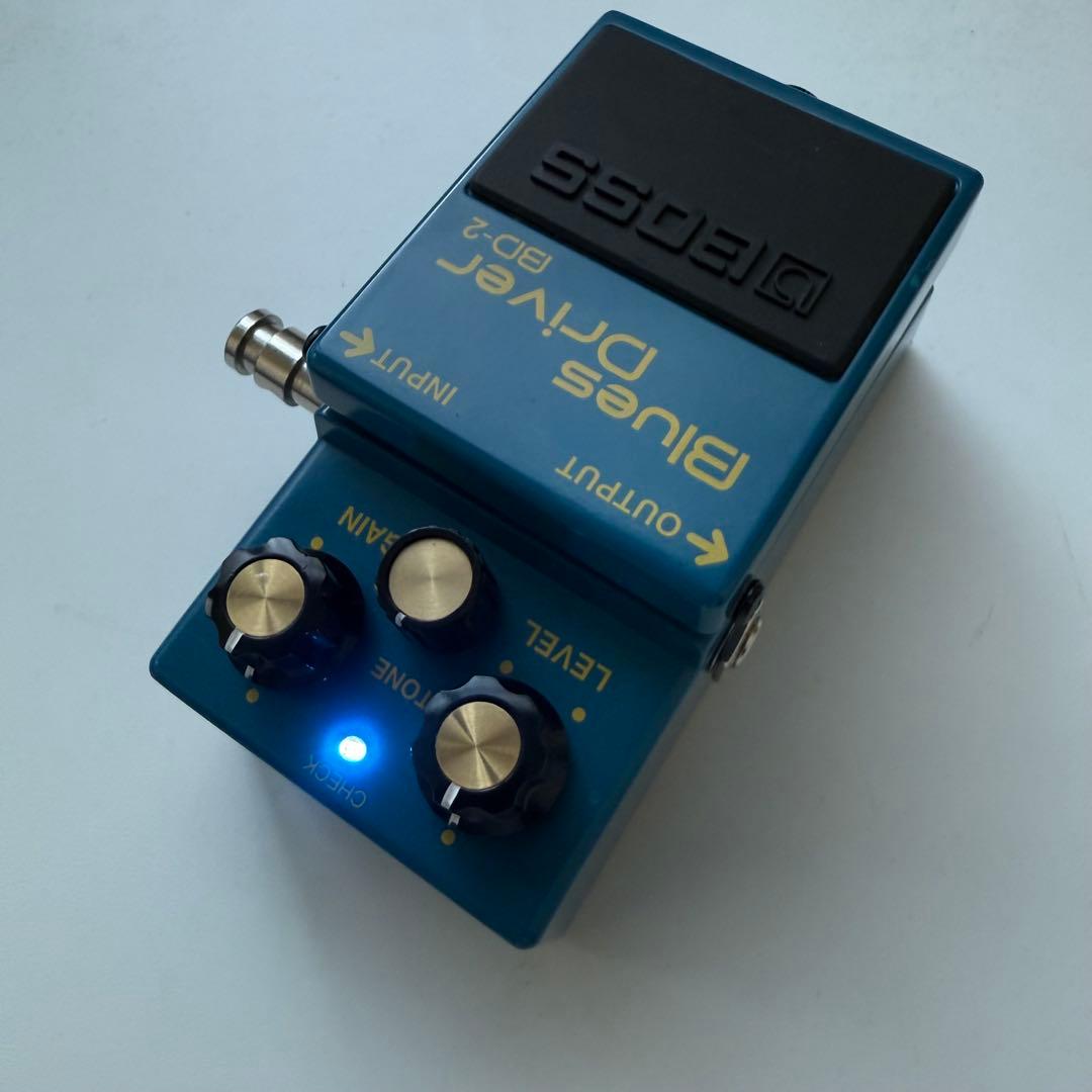 BOSS Blues D BD-2 2008年台湾 青色LED換装