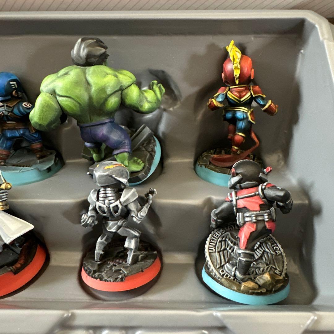 マーベルユナイテッド ボードゲーム ミニチュア フィギュア 塗装済み