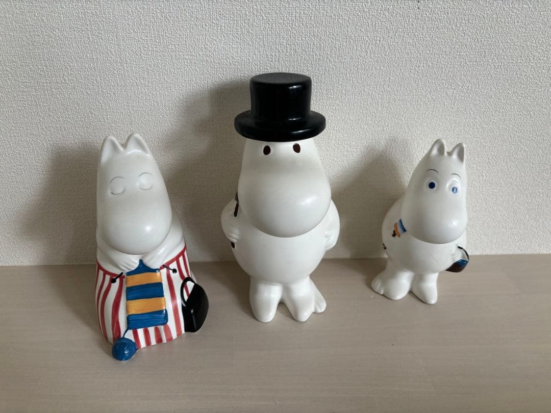 ムーミンアラビアフィギュア3体セット ARABIA アラビア ムーミン