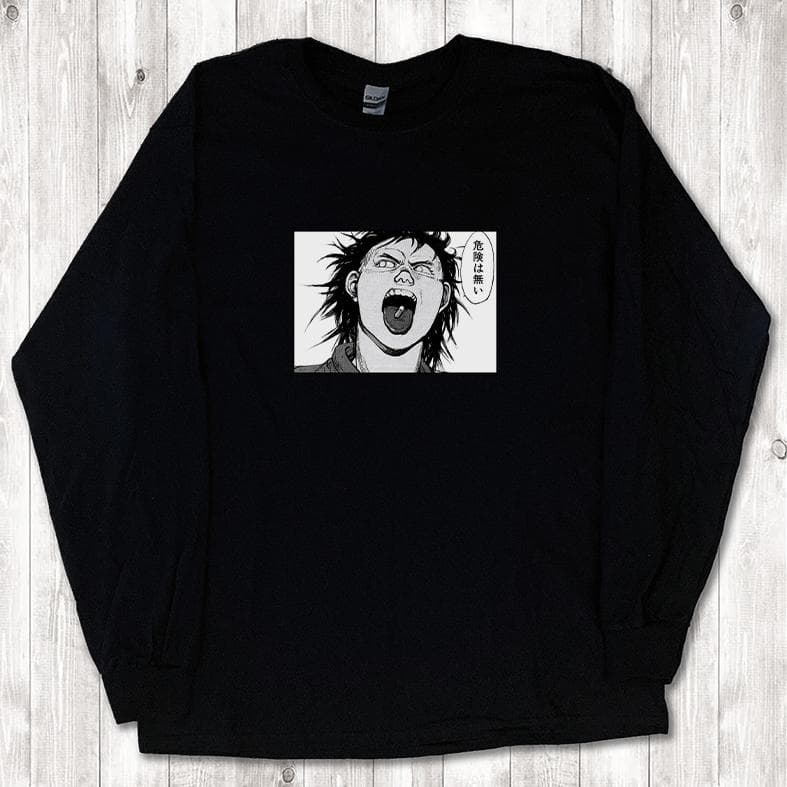 AKIRA アキラ バックプリント バイク ビンテージTシャツ (ファッション