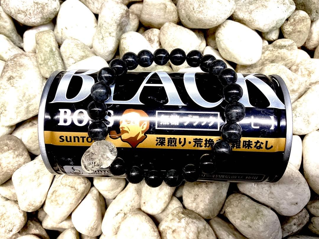 ✳激貴重ブレスレット　ガネッシュヒマール水晶*ドクロ&糸魚川翡翠*薄墨色　鑑別書