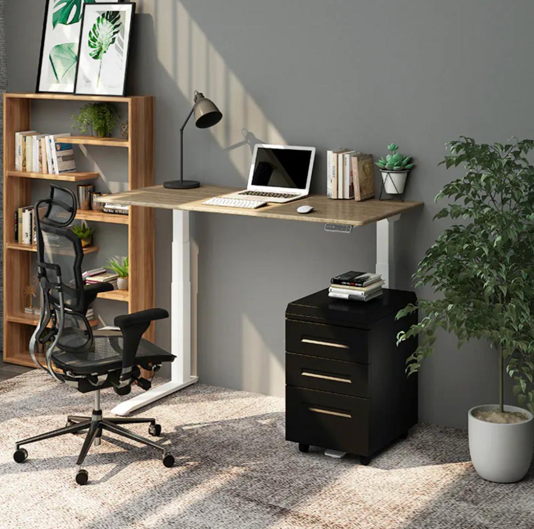 【美品】Flexispot E7 pro 昇降式デスク 黒 コ字型 120-60