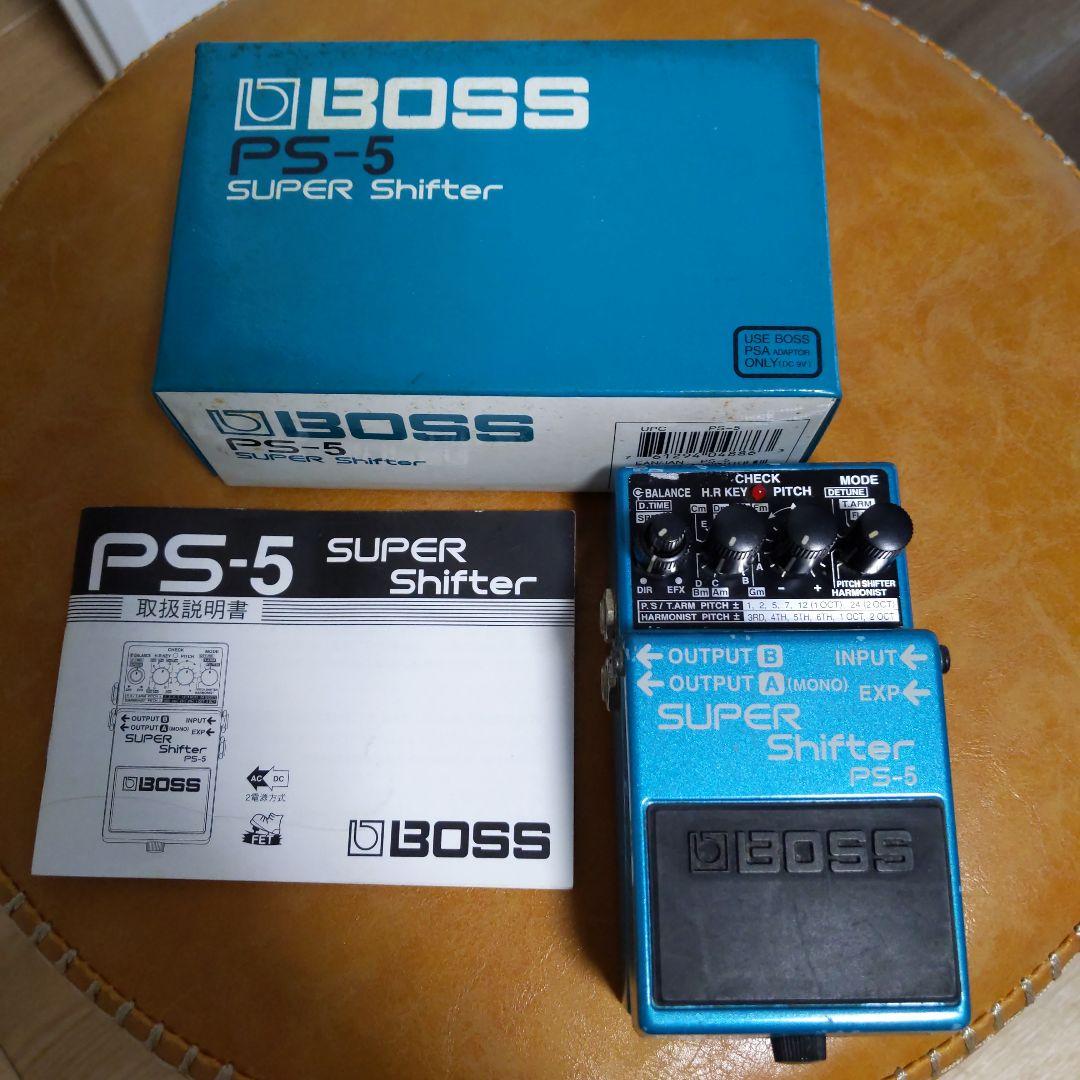生産完了品】BOSS PS-5 Super Shifter 箱・説明書付き - メルカリ