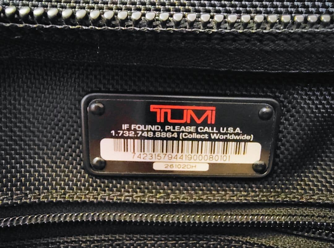 TUMI 26102DH ハンドル収納式2輪キャリーケース 中型 TUMI キャリー