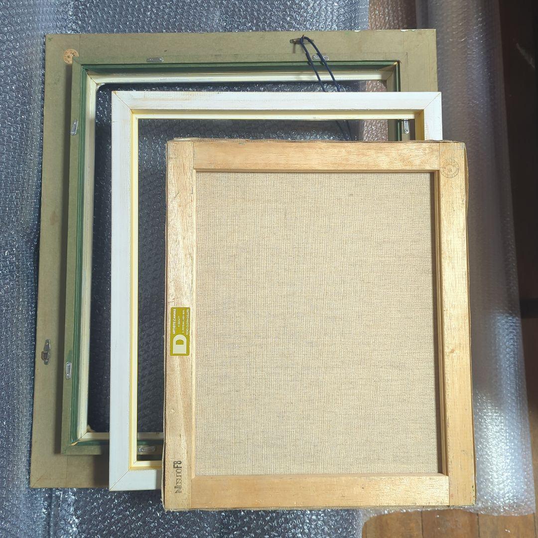 F8号油彩画（中古額縁入り)No.66