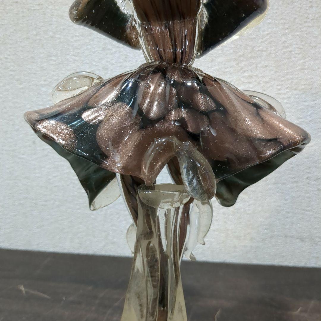MURANO ベネチアグラス イタリア ガラス工芸品 M2239