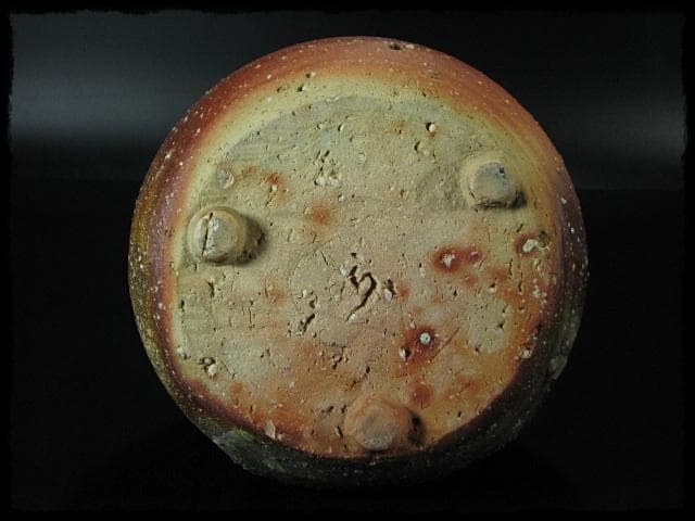 高橋 楽斎 破れ袋 信楽 水指 替塗蓋 茶道具 盛蓋 四方桟 共箱 上位品