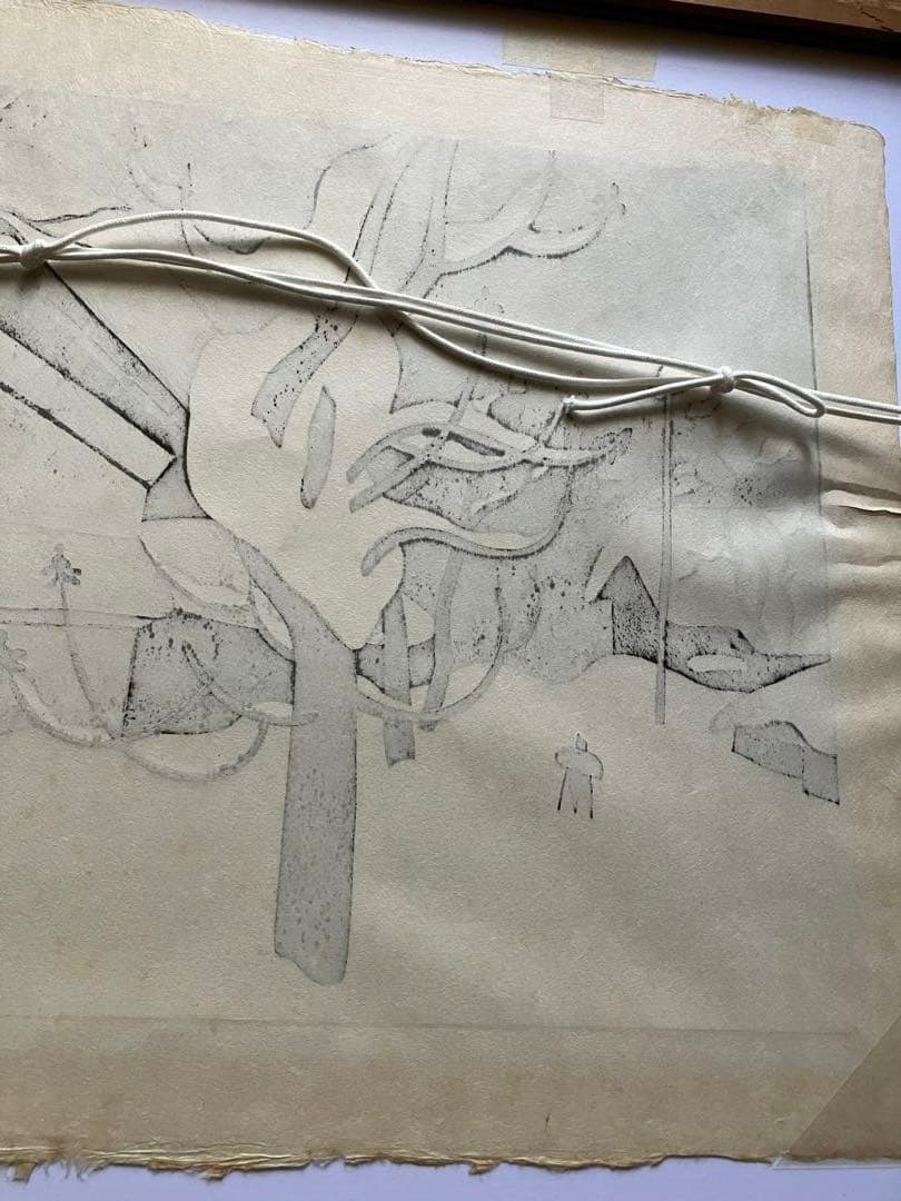 斎藤清 WINTER IN AIZU(48）木版画 1981 - メルカリ