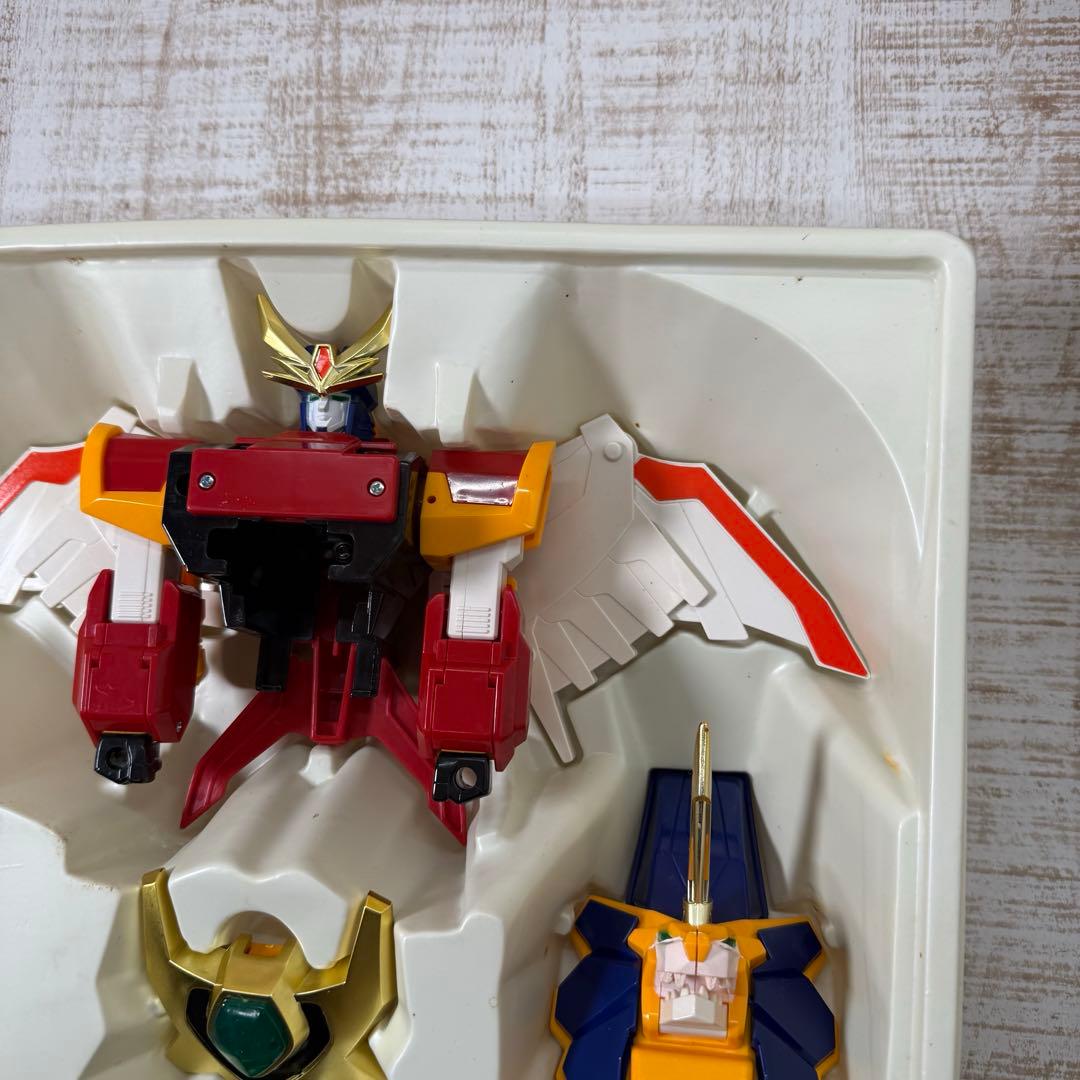 レア　韓国版 当時物 絶対無敵ライジンオー 超無敵合体ゴッドライジンオーセット