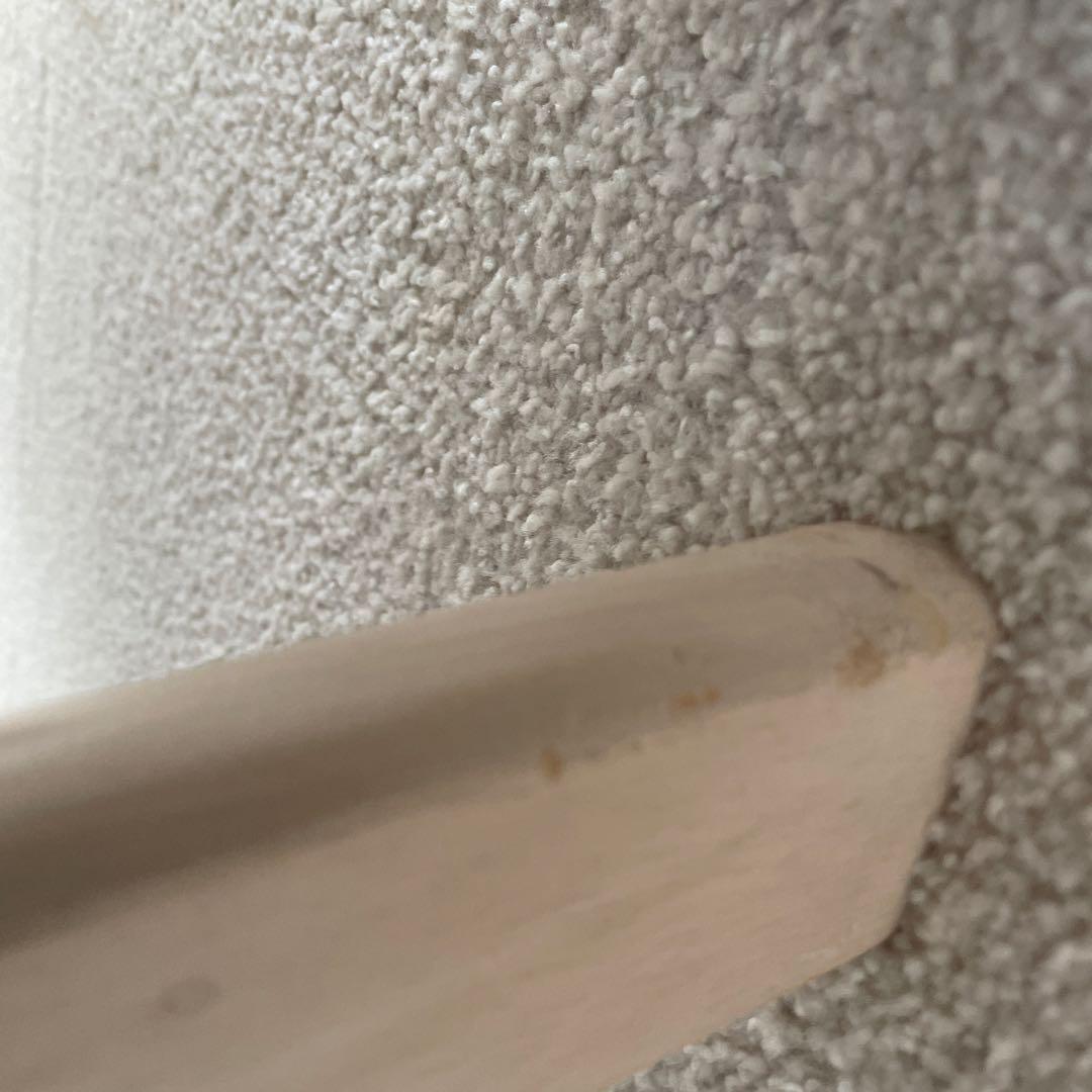 木製ダイニングテーブルとグレー椅子セット［直接譲渡］［江東区］