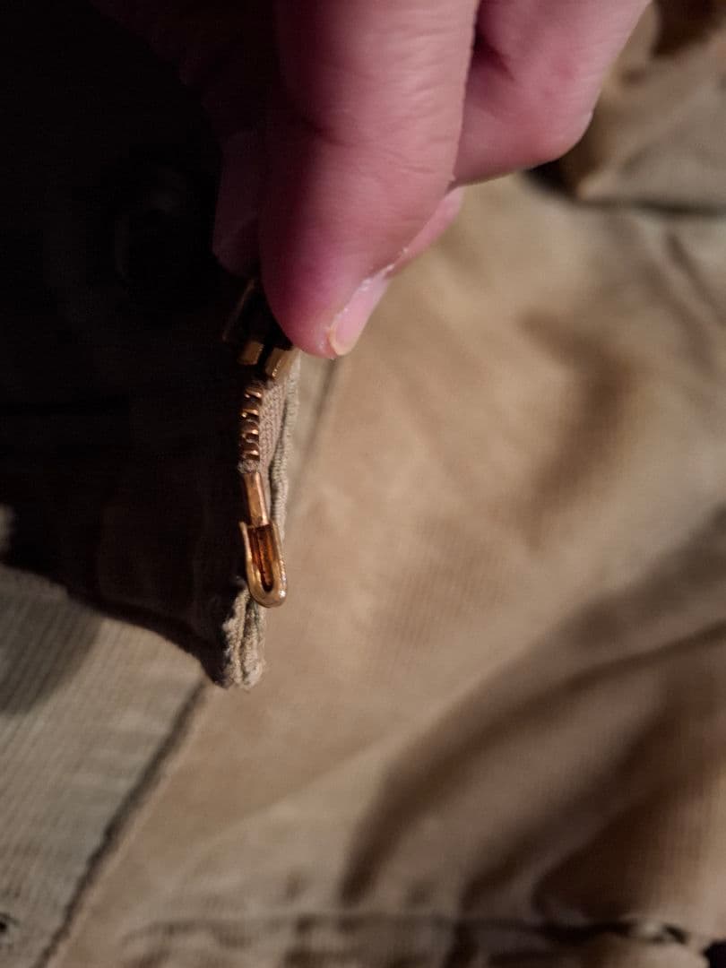 ヴィンテージ　40s 米軍 US NAVY N-1デッキジャケット　太畝ピケ　L