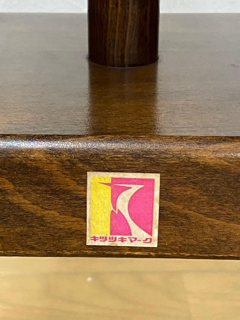 美品 キツツキ 飛騨産業 サイドテーブル カフェテーブル 丸テーブル