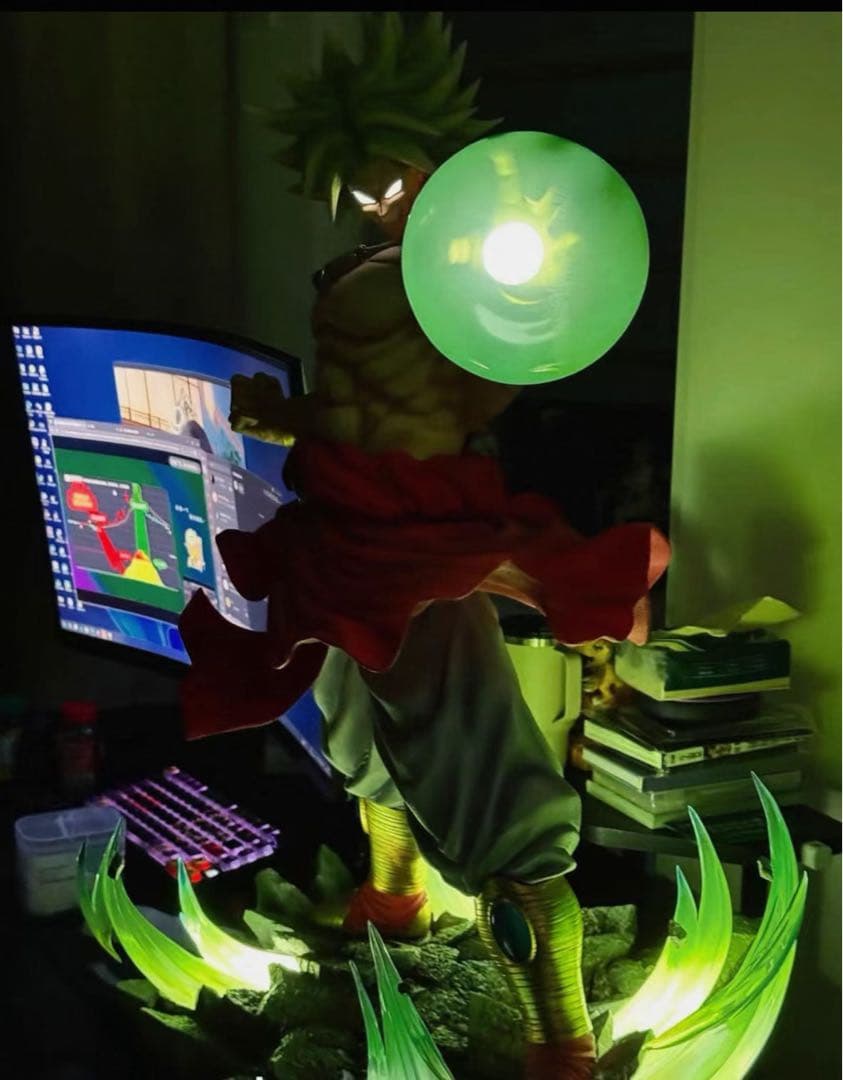 ドラゴンボール ブロリー ガレキ ガレージキット スタチュー X⑤⑥