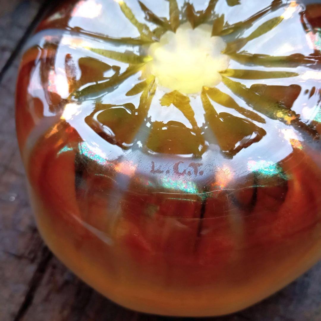 ルイスCティファニー ボウル＆プレート ファブリルガラス おうち美術館