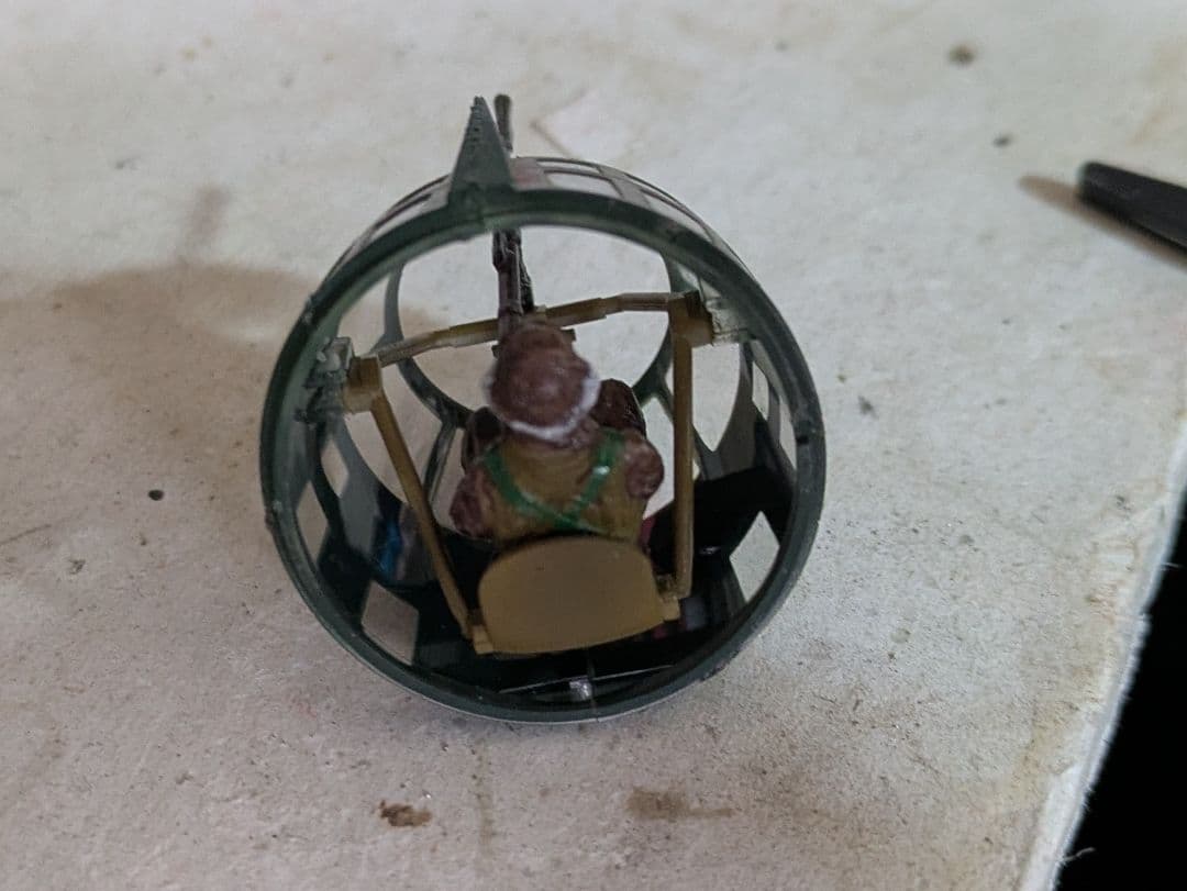 プロペラ回ります。タミヤ1/48完成品『一式陸攻11型』山本長官搭乗