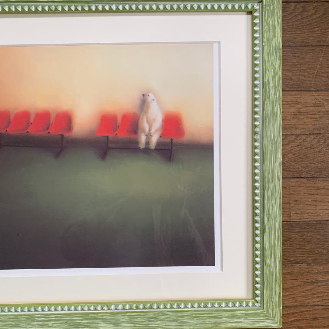 牧野千穂 版画（ジクレー） 題名 「ターミナル」 - メルカリ