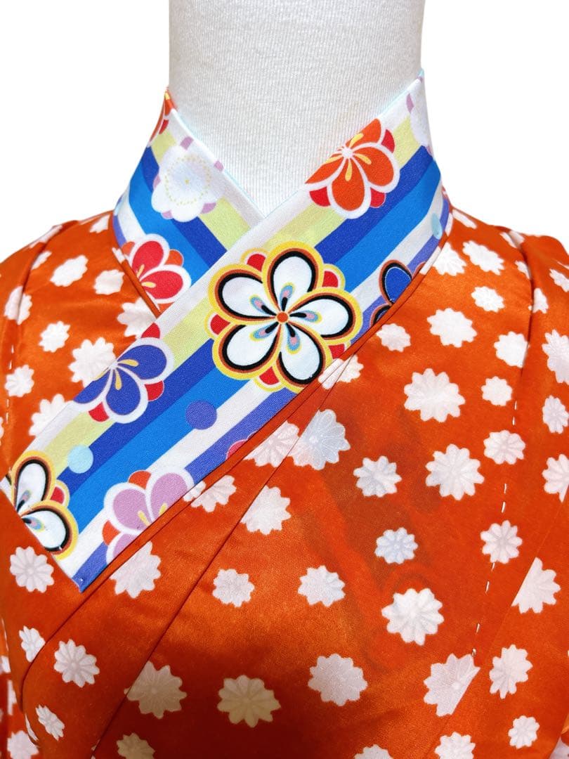 レトロ着物♡七五三　7歳　女の子　フルセット　一式　紫系