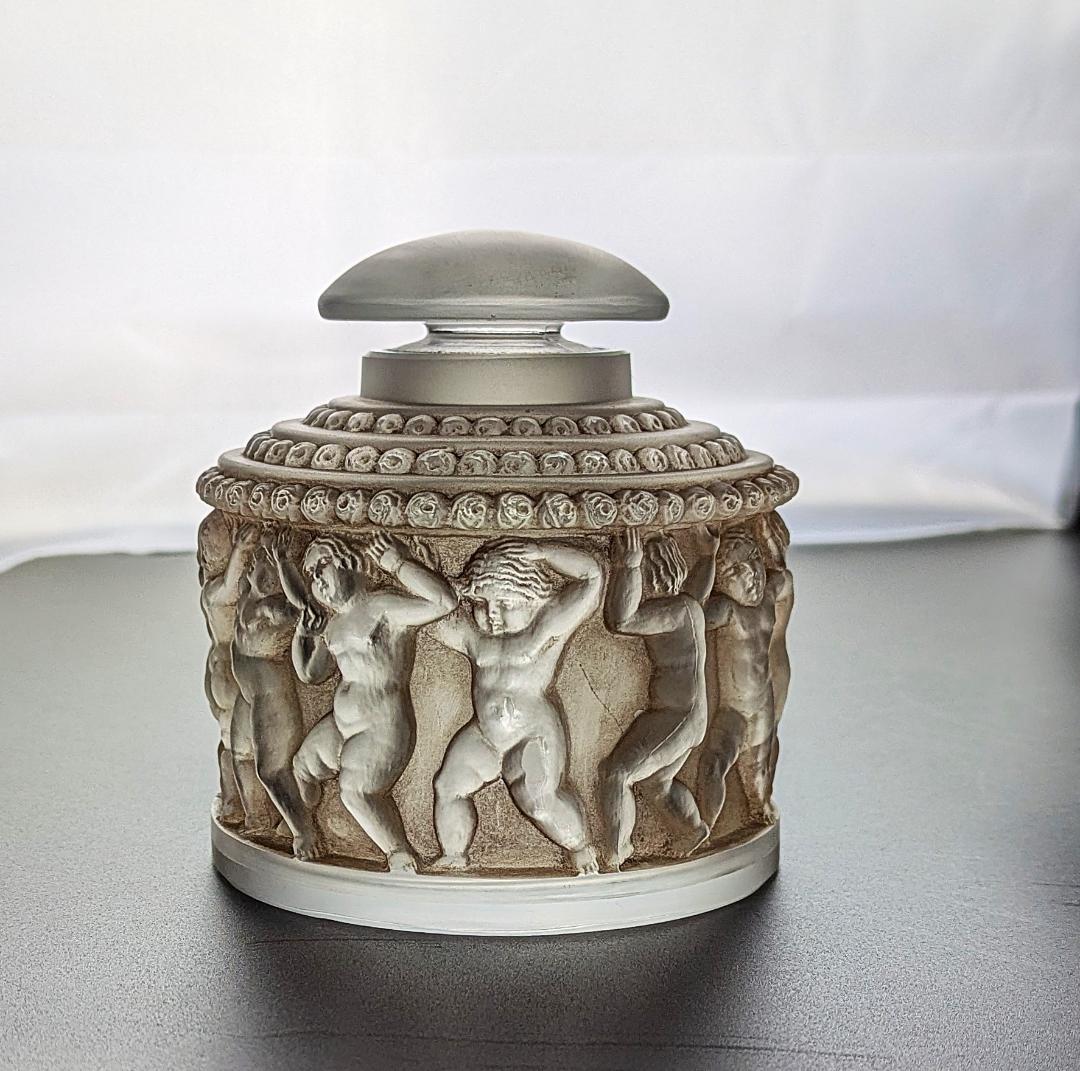 harveyさん専用 語れる逸品☆ルネ・ラリック アンファン パチネ彩色香水瓶