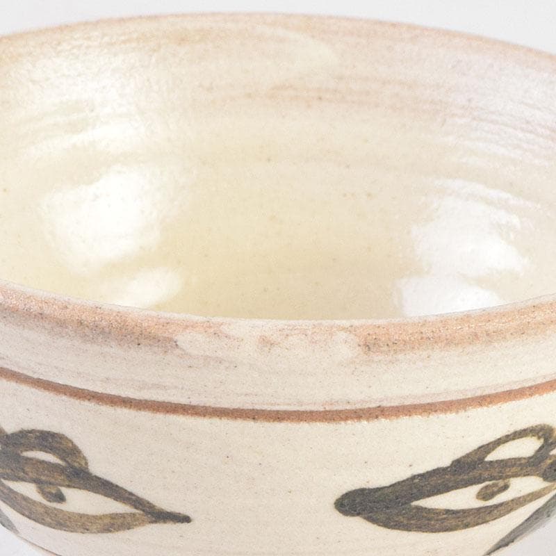 韓国人間国宝 李殷九 粉青刷毛目鐵彩茶碗 六客 共箱 V R9132 - メルカリ