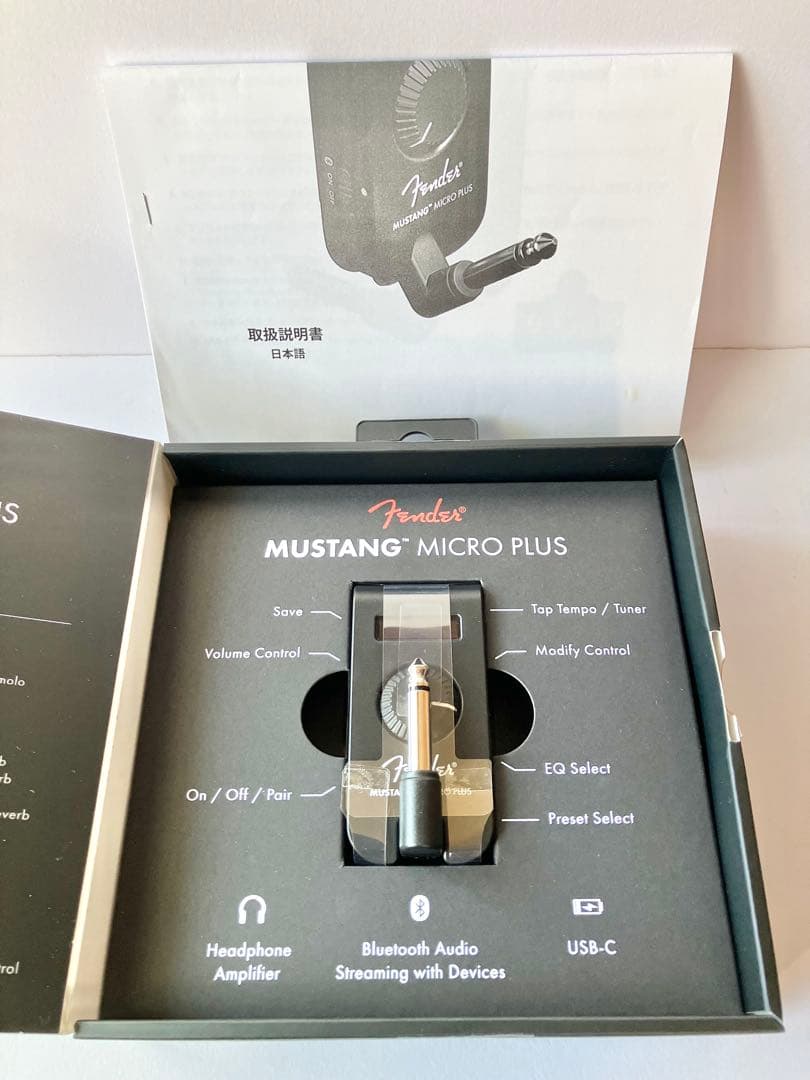 Fender Mustang Micro Plus 美品 SONYイヤホン付