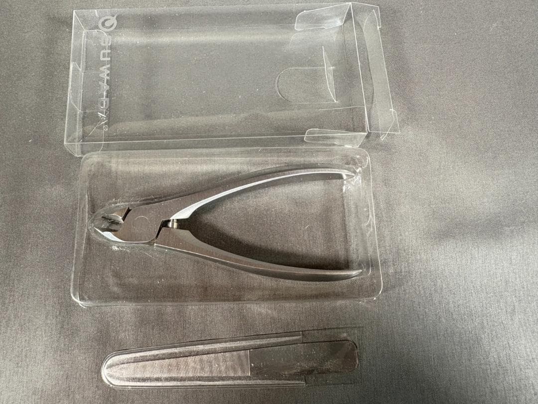 SUWADA ネイルニッパー 本革ケース付き やすり クリッパー爪切りネイリスト