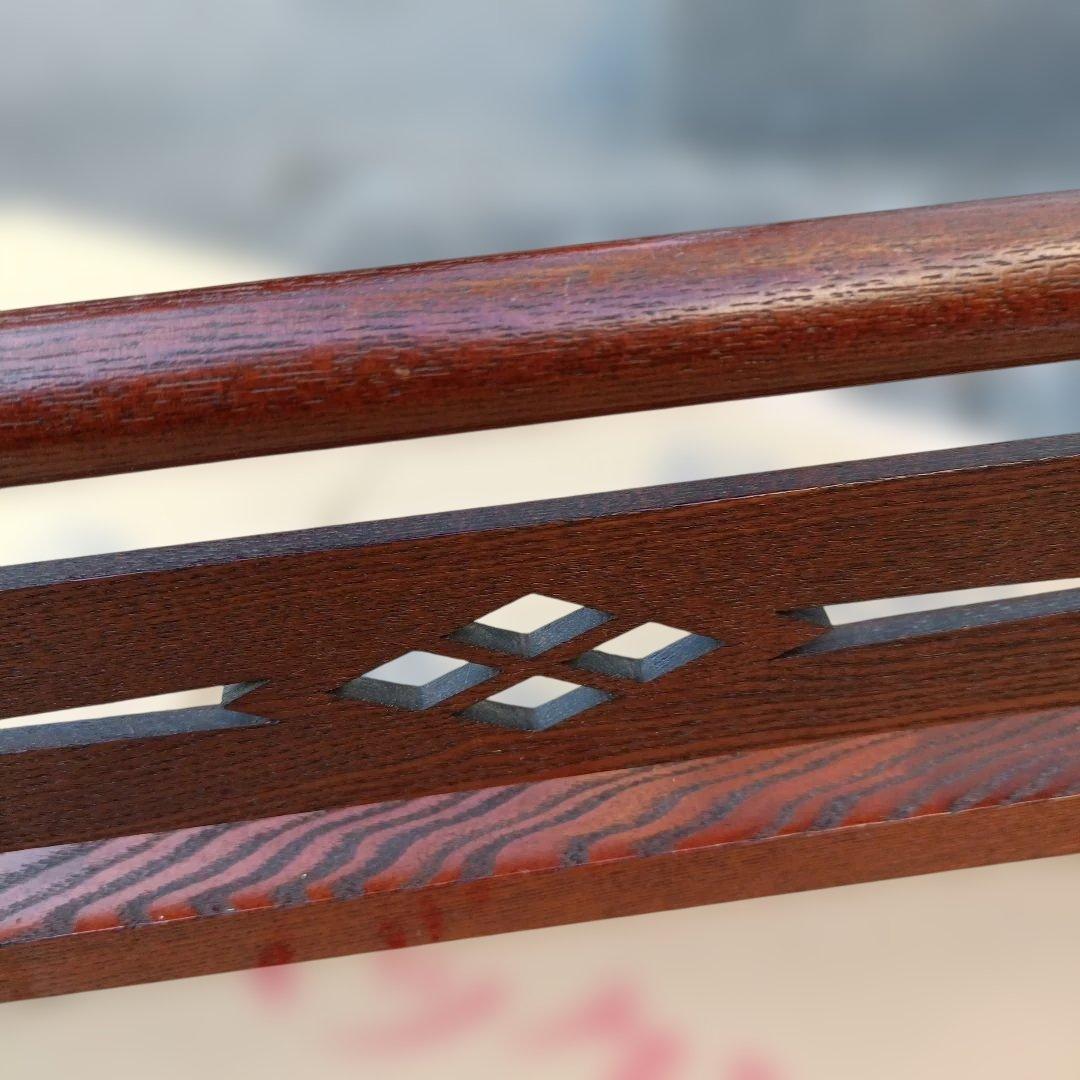 衣桁 服かけ ハンガー 180度回転 衣紋掛け 着物掛け 古道具 和家具の