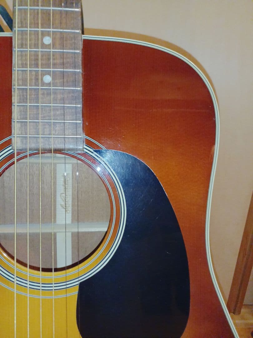 送料込】【美品】アリア ドレッドノート ARIA トップ単板 低弦高 整備済