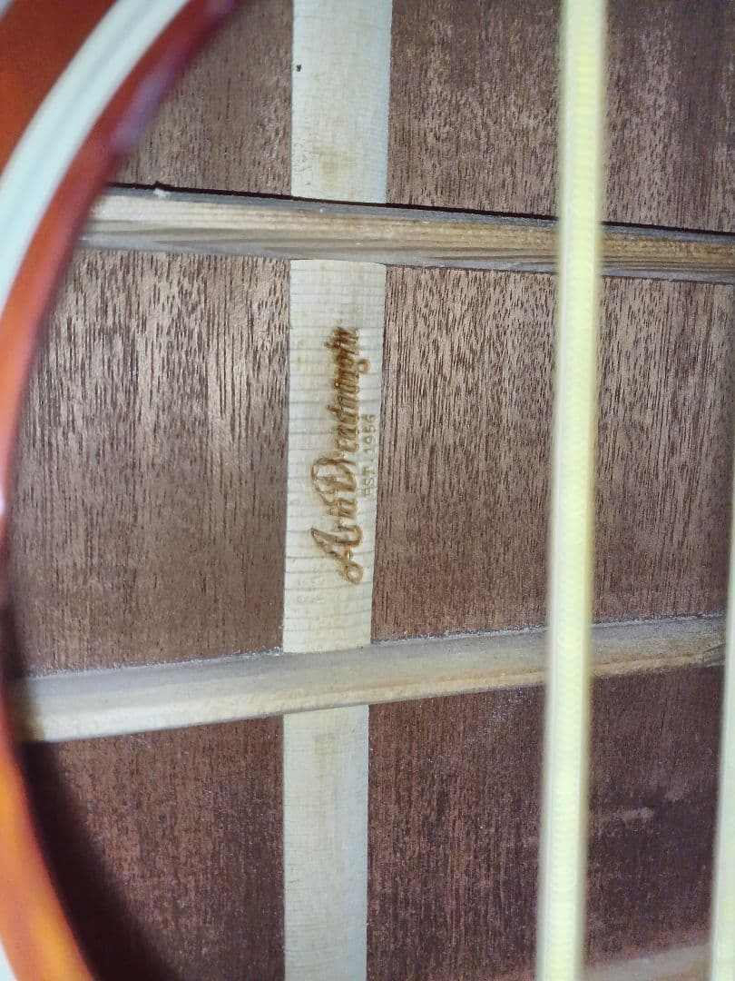 送料込】【美品】アリア ドレッドノート ARIA トップ単板 低弦高 整備済