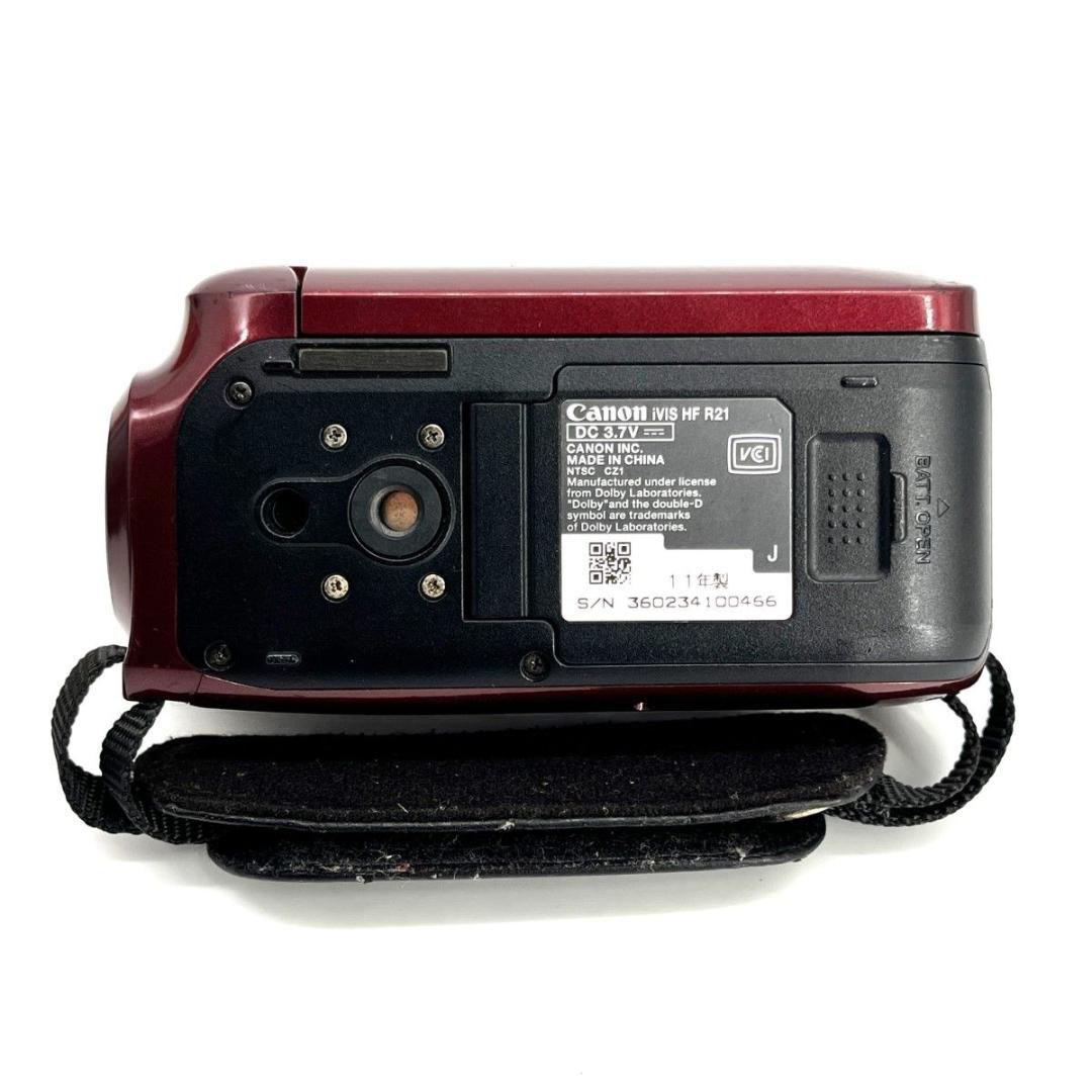 【美品】Canon ivis HF R21 レッド