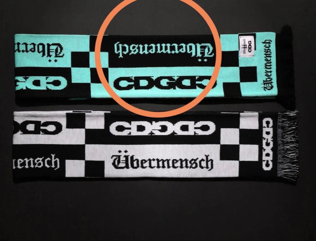 CDG G-DRAGON Ubermensch ストール マフラー GD