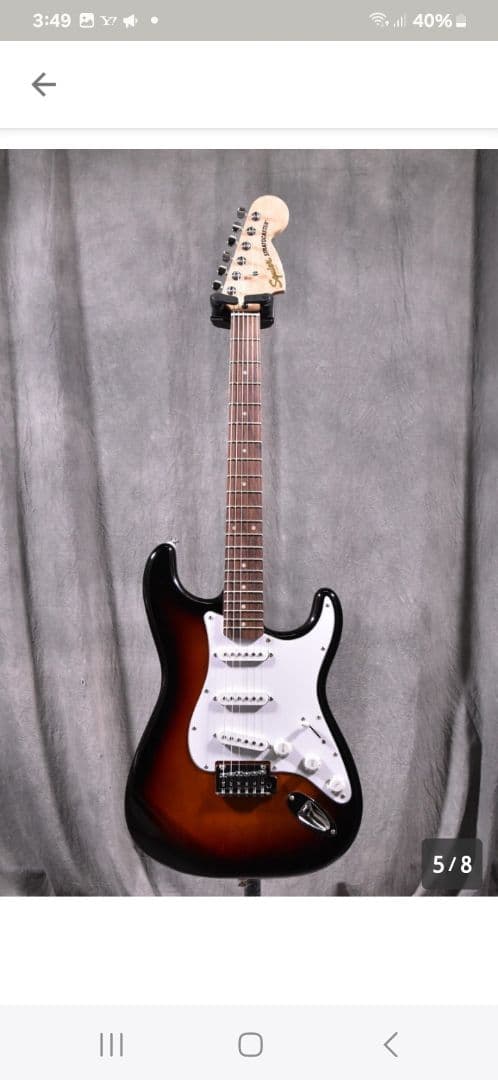 スクワイヤーエレキギター　ストラトキャスター　Fender Squier by Fender Classic Vibe '50s Stratocaster エレキギター初心者