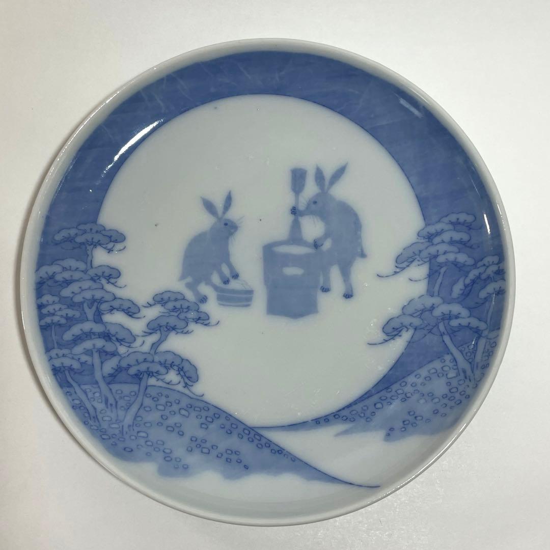 明治　印判皿　月うさぎ 明治 印判皿 月うさぎ 2025年最新】Yahoo!オークション -印判 うさぎの