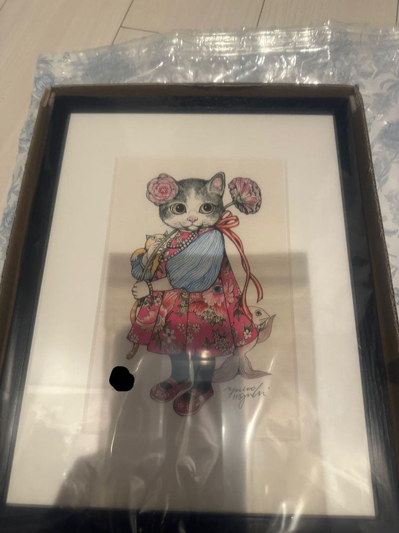 ☆真作☆ベルナール・シャロワ油彩画/「黄昏の貴婦人」8号直筆サイン