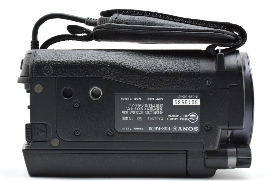【美品】SONY Handycam HDR-PJ800 ブラック　動作確認済