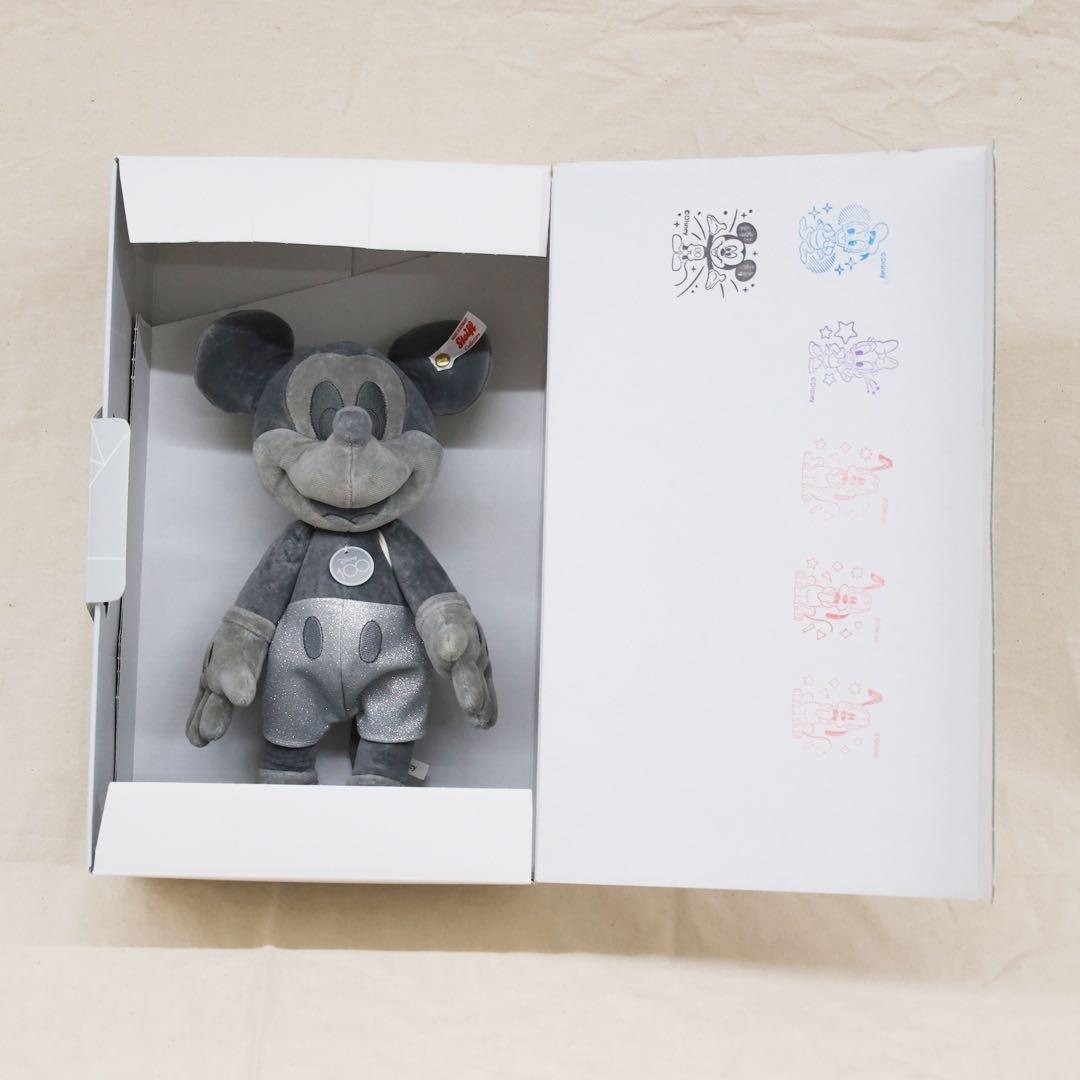 ミッキーマウスプラチナ シュタイフD100 ディズニー ぬいぐるみ - メルカリ