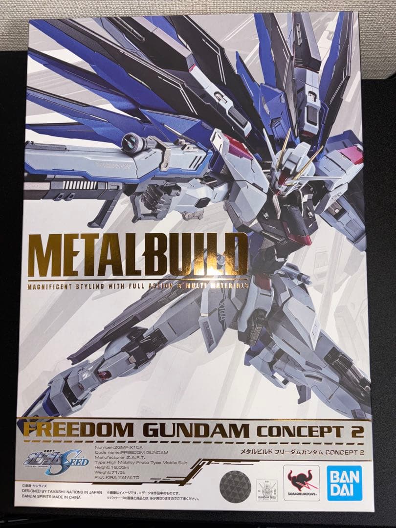 美品　L BUILD　メタルビルド　フリーダムガンダム　concept2 METAL BUILD フリーダムガンダム CONCEPT 2 | 魂ウェブ