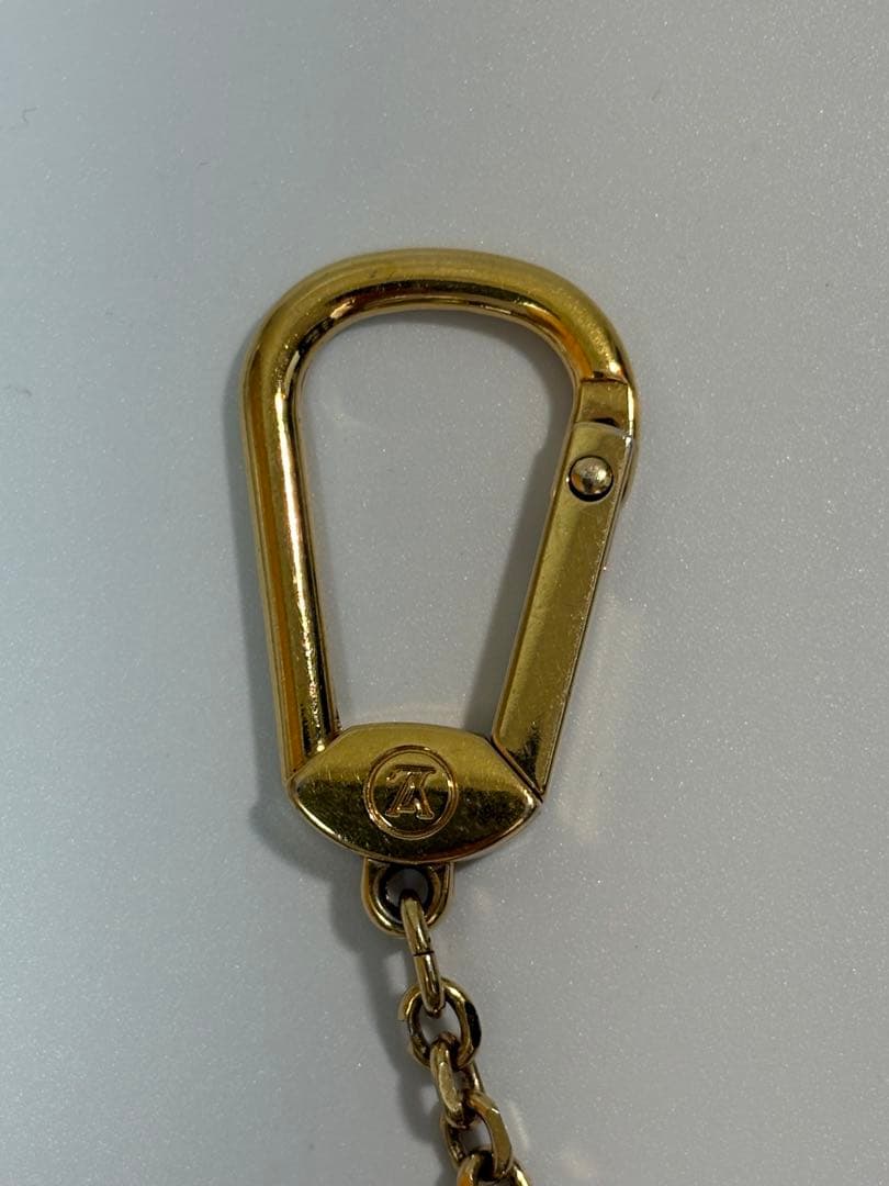 【美品】ルイヴィトン ポシェット クレ ケース ダミエ アズール