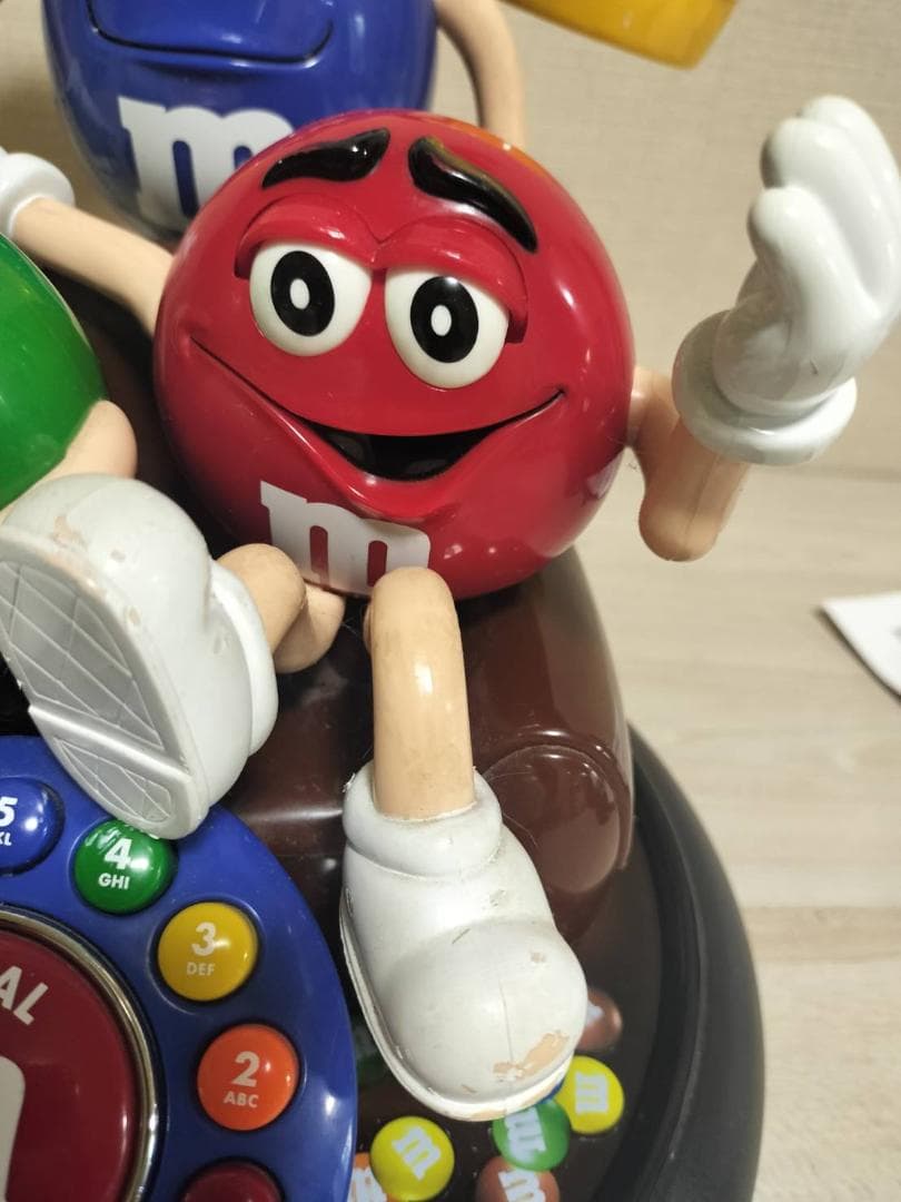 ☆Ｍ＆Ｍｓ　ディスプレイ用固定電話　ビンテージ品　レア　エムアンドエム