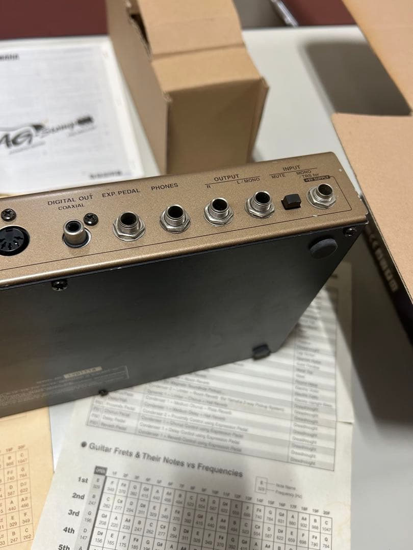 Yamaha AG Stomp アコースティックギター用エフェクター 箱あり - メルカリ