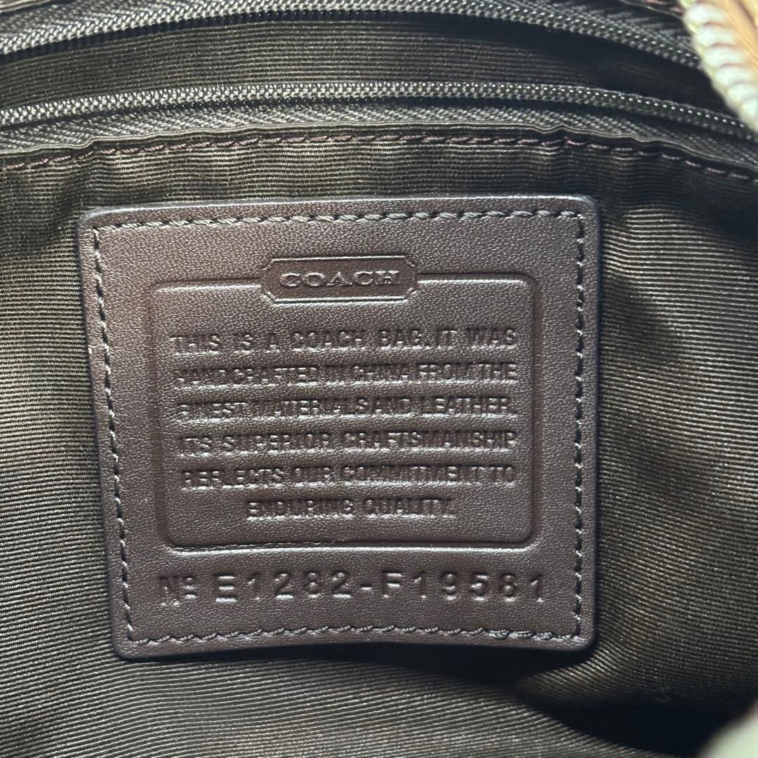 Coach ショルダーバッグ ベージュ/ブラウン