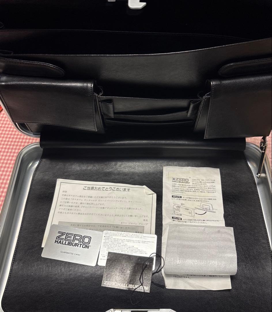 ゼロハリバートン ダイヤルロック式 アタッシュケース /ネスカフェ