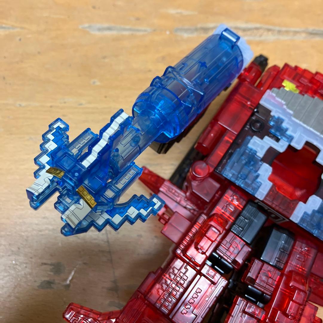 ミニプラ　動物戦隊　ジュウオウジャー　クリア　ワイルドトウサイドデカキング　食玩