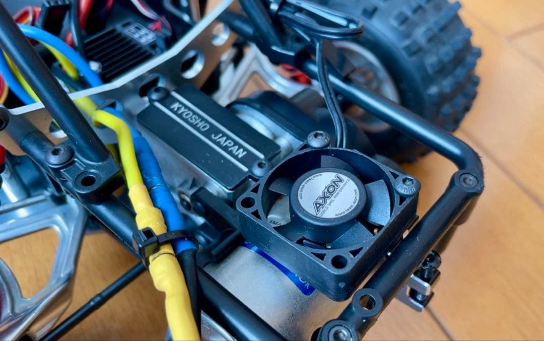 京商】BEETLE 2014（復刻版）ESC、サーボ、モーターファン メカ付き