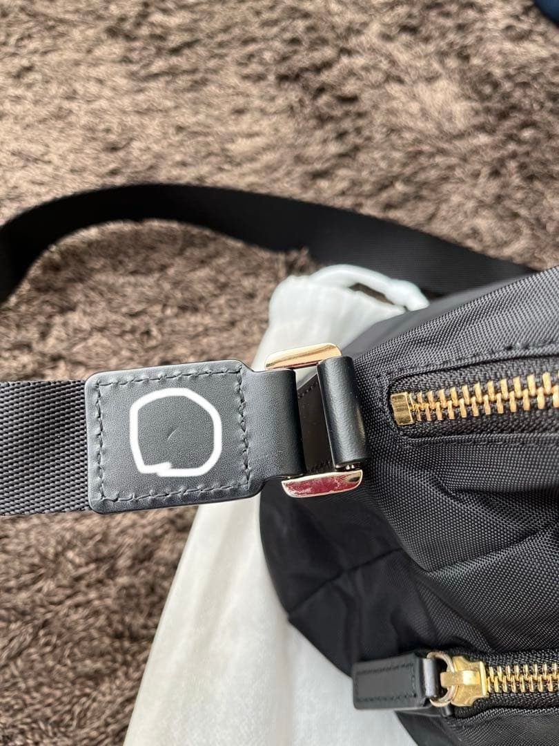 アニエスベー　ショルダーバッグ　FT03-04 黒