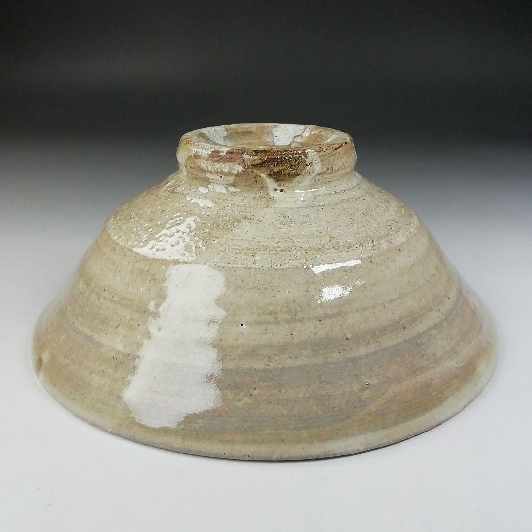 T579 茶碗 『粉引茶碗』『渡辺六郎』 共箱 抹茶碗 茶道具 美術品