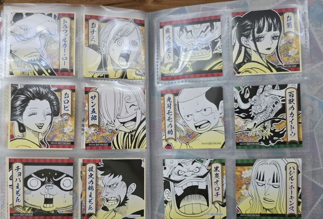 ワンピース 365日ステッカー 366日ステッカー 別種類ステッカーもあり