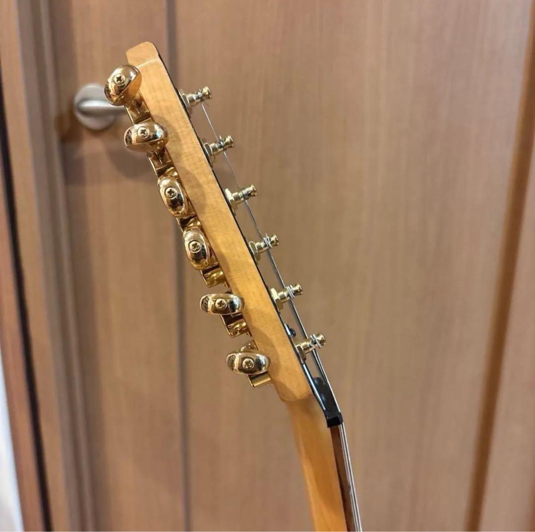 FERNANDES FGZ400 ゴールドパーツ仕様 トレモロアーム ケース付 - メルカリ